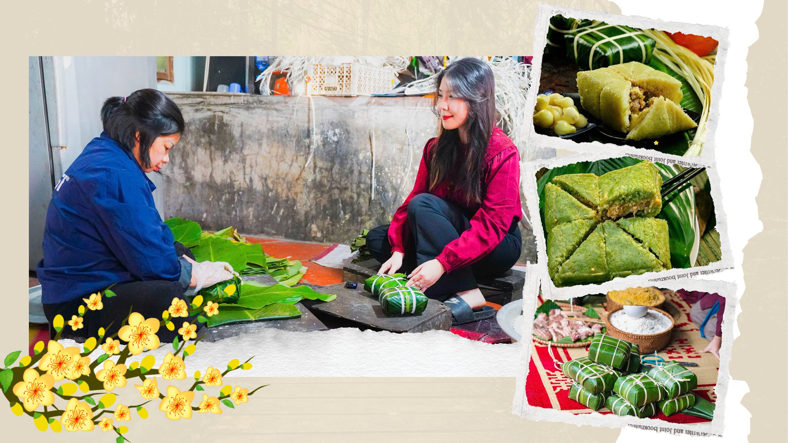 Bánh chưng Tranh Khúc - Hương vị truyền thống giữa lòng hiện đại Bánh chưng Tranh Khúc - Hương vị truyền thống giữa lòng hiện đại