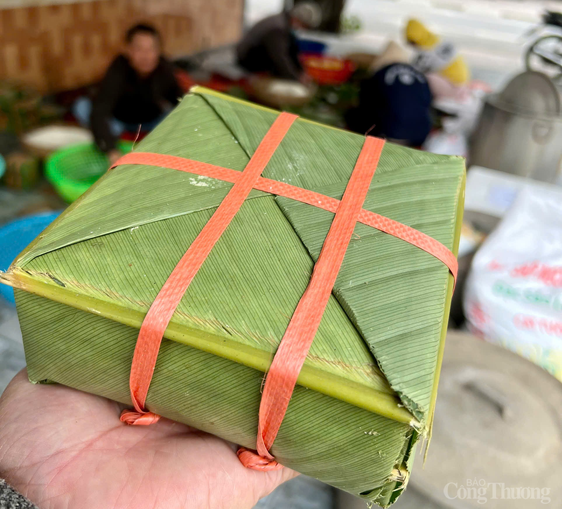 Thái Bình: Làng bánh chưng Cầu Báng tất bật dịp Tết Thái Bình: Làng bánh chưng Cầu Báng tất bật dịp Tết