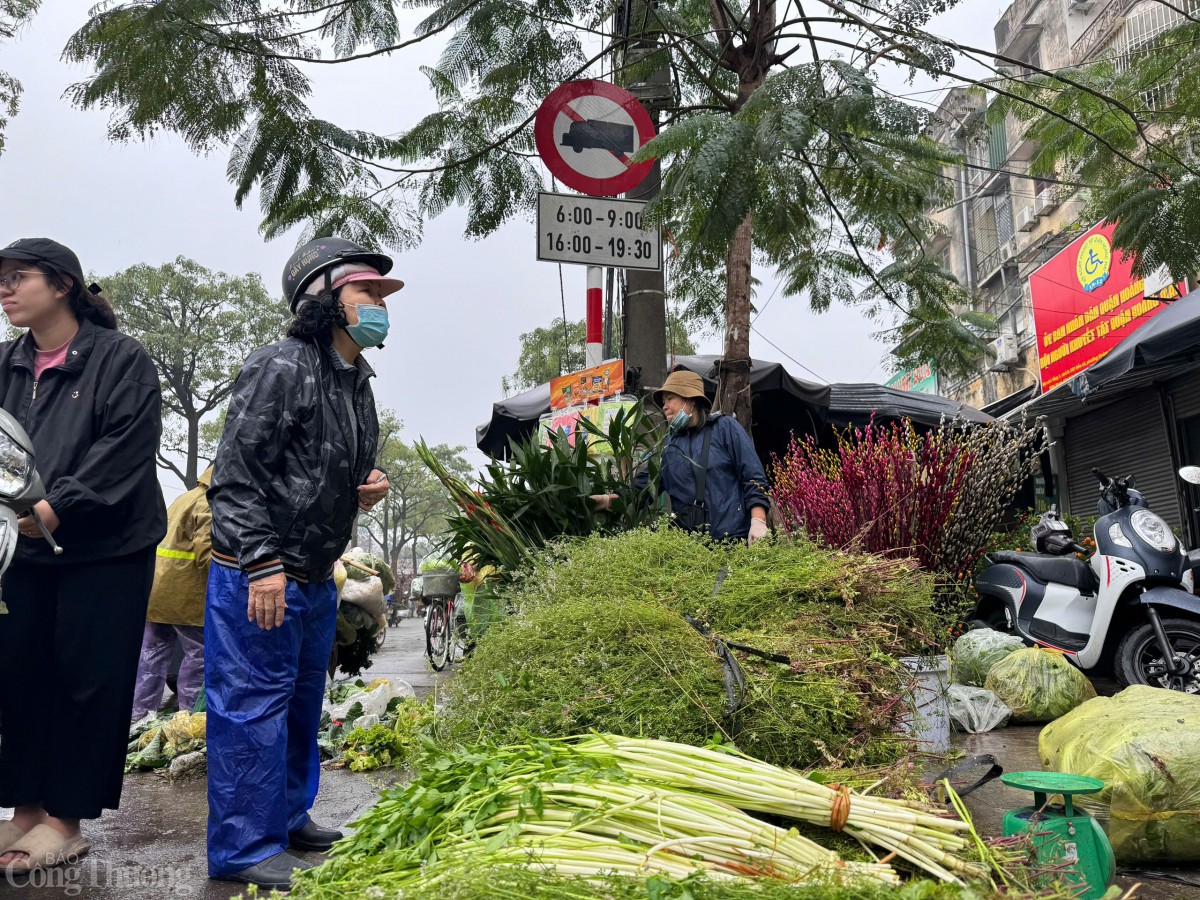 Theo các tiểu thương, mùi già đầu vụ đã bắt đầu xuống phố từ đầu tháng Chạp Âm lịch.