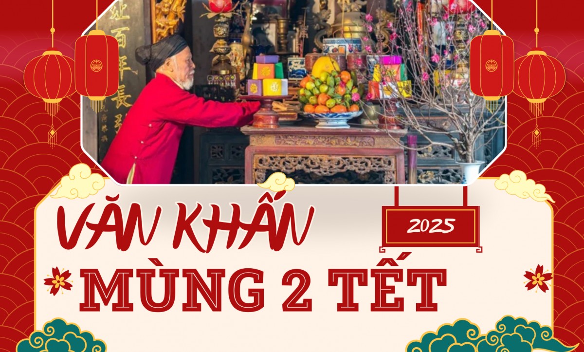 Văn khấn cúng mùng 2 Tết gồm bài khấn gia tiên và bài khấn thần linh Văn khấn cúng mùng 2 Tết gồm bài khấn gia tiên và bài khấn thần linh