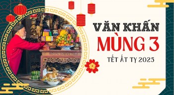 Văn khấn mùng 3 Tết, văn khấn hóa vàng Tết Ất Tỵ theo truyền thống Việt Nam