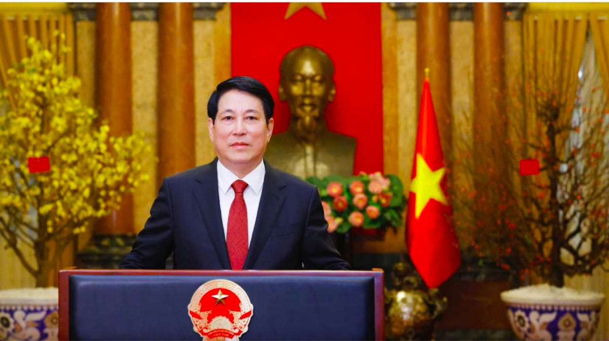 Thông điệp chúc Tết Ất Tỵ 2025 của Chủ tịch nước Lương Cường Thông điệp chúc Tết Ất Tỵ 2025 của Chủ tịch nước Lương Cường