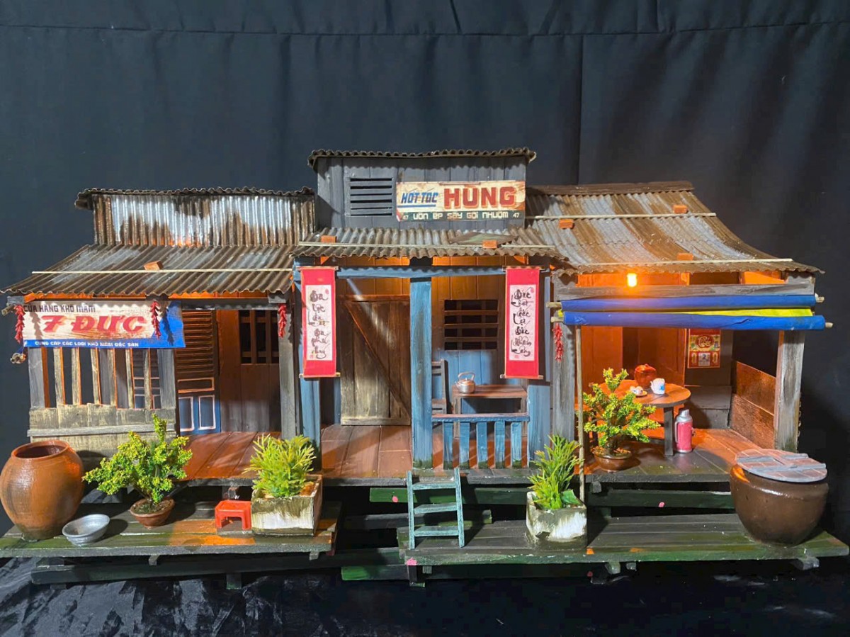 Các mô hình nhà sống động và tỉ mỉ trong từng chi tiết