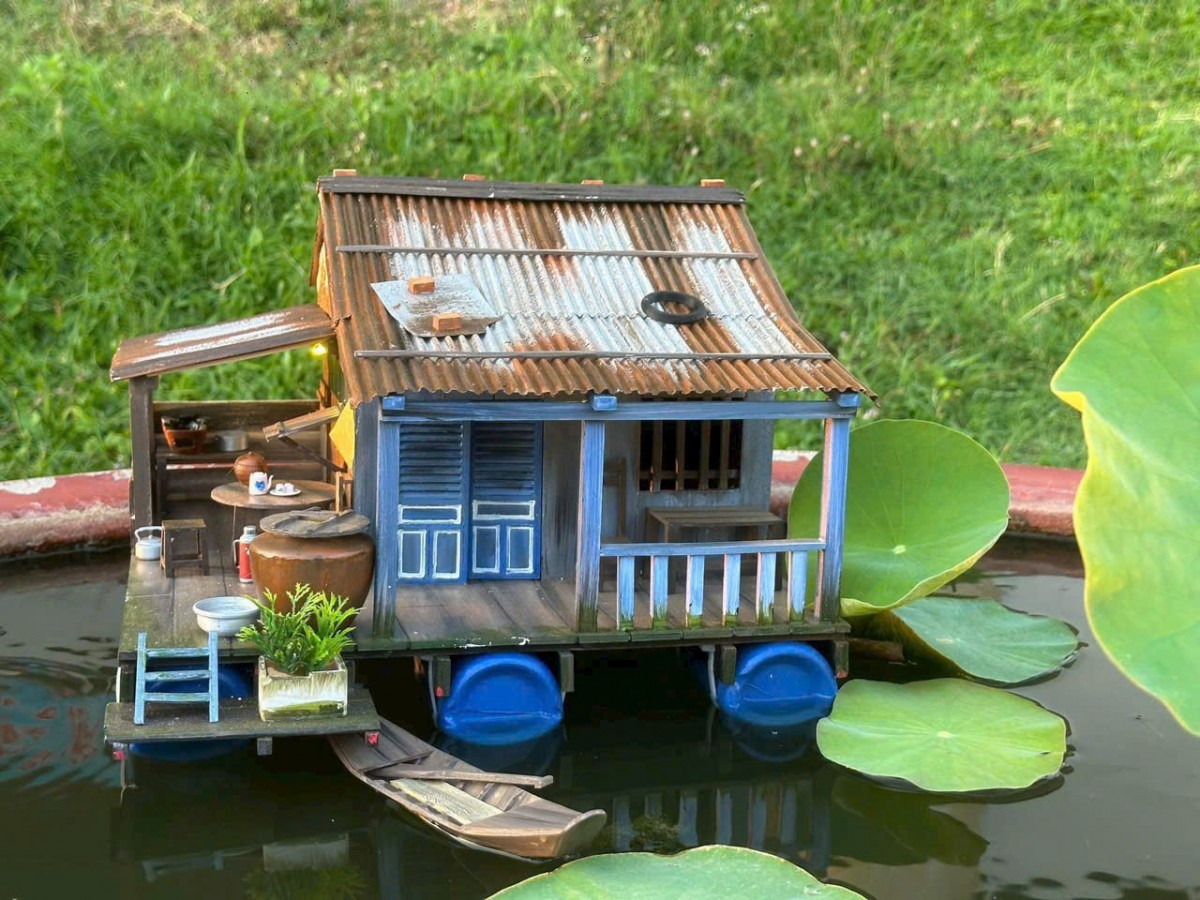 Khung cảnh vừa gần gũi vừa thân thương