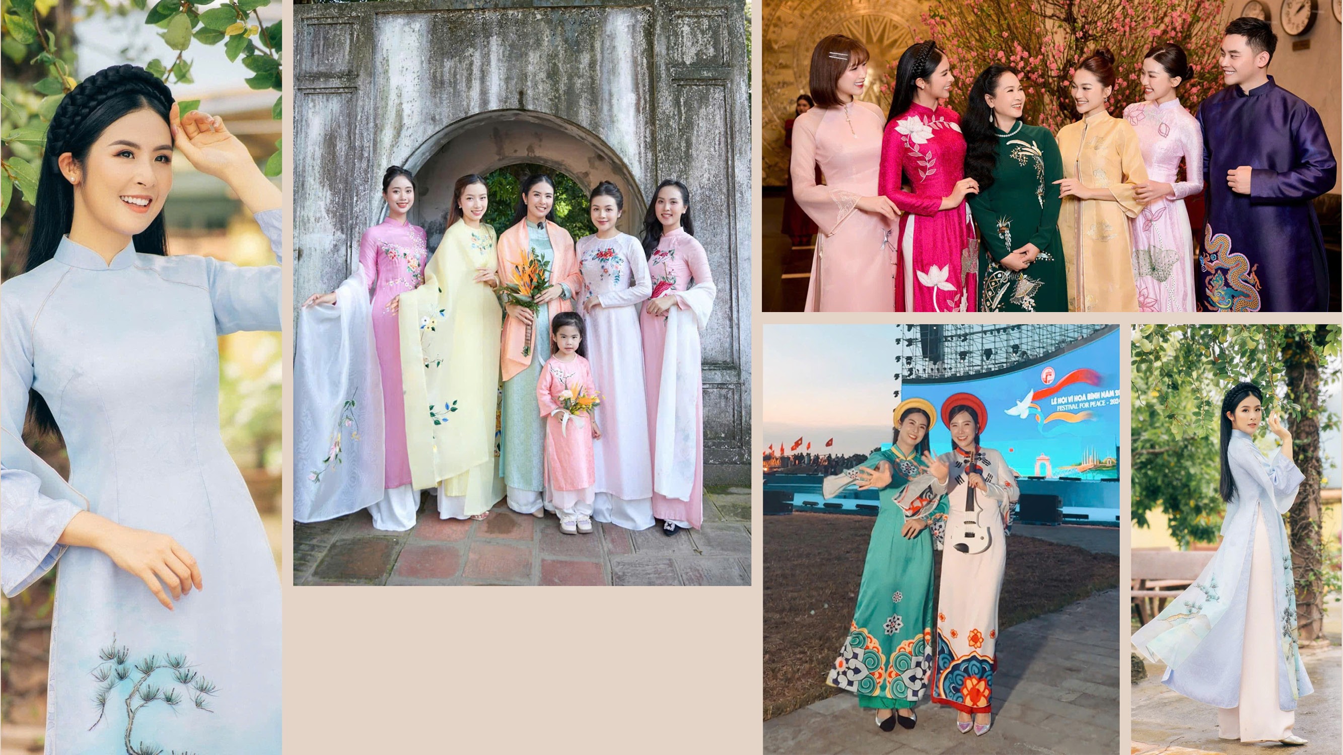 “NÉT VIỆT” TRONG TÀ ÁO DÀI HÒA VÀO XUÂN ẤT TỴ 2025 “NÉT VIỆT” TRONG TÀ ÁO DÀI HÒA VÀO XUÂN ẤT TỴ 2025