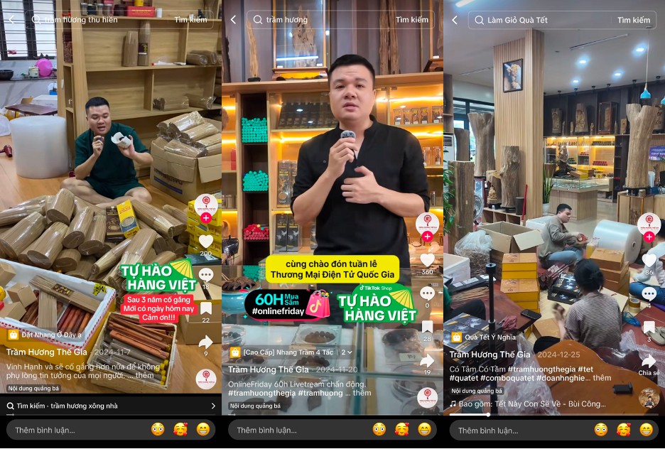 Chàng trai ‘chốt’ 500kg nhang Trầm Hương chỉ trong 90 phút livestream Chàng trai ‘chốt’ 500kg nhang Trầm Hương chỉ trong 90 phút livestream