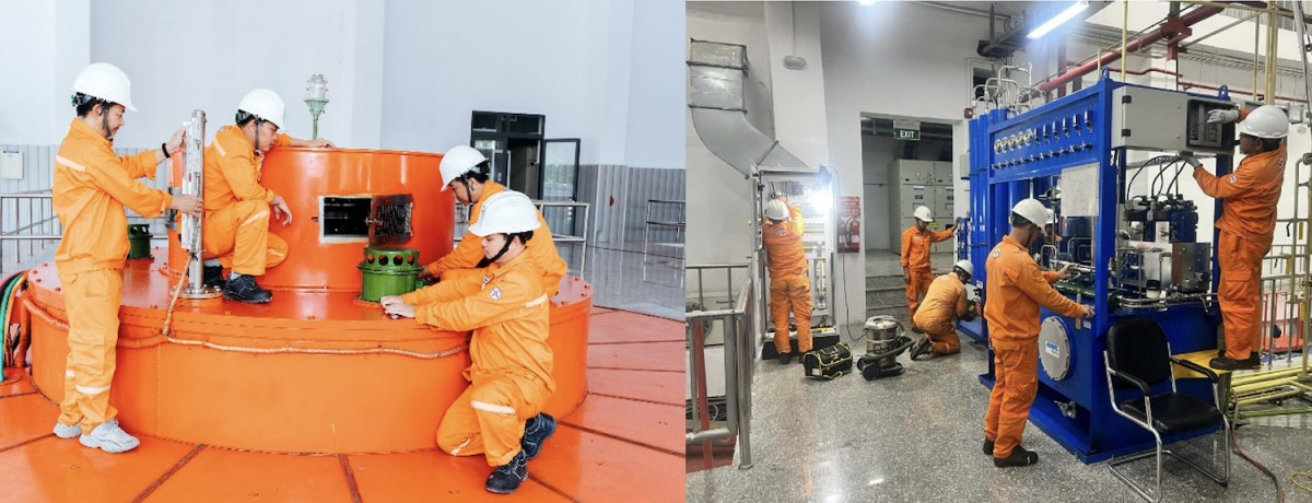 Những người lính thủy điện năm ấy đã trưởng thành về tuổi đời, tuổi nghề, trở thành những công nhân ngành điện Việt Nam đáng tự hào (Ảnh: Thu Hoài) Những người lính thủy điện năm ấy đã trưởng thành về tuổi đời, tuổi nghề, trở thành những công nhân ngành điện Việt Nam đáng tự hào (Ảnh: Thu Hoài)