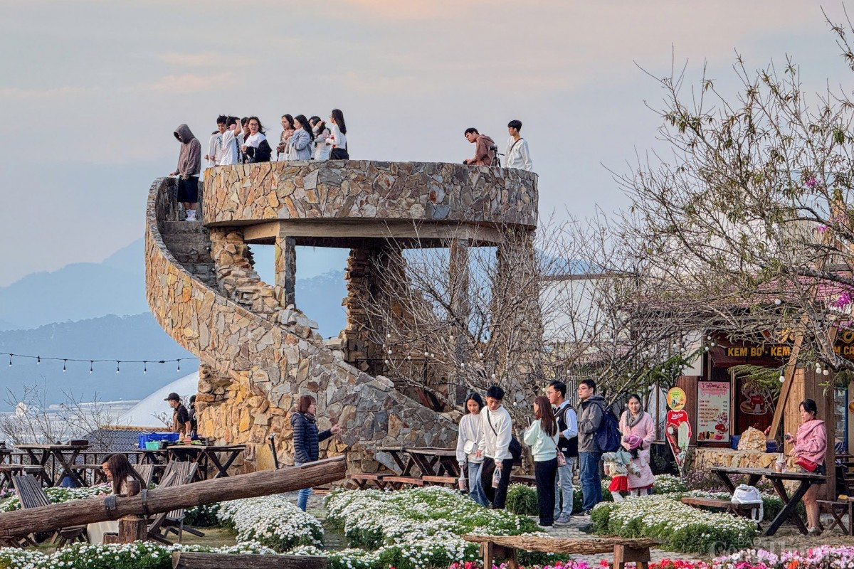 Du lịch Lâm Đồng tăng trưởng vượt bậc dịp Tết 2025