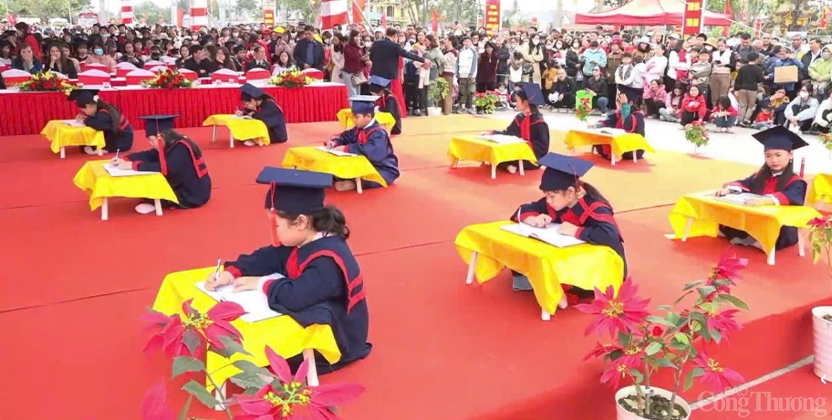 Hải Phòng: Tưng bừng lễ hội khai bút đầu xuân