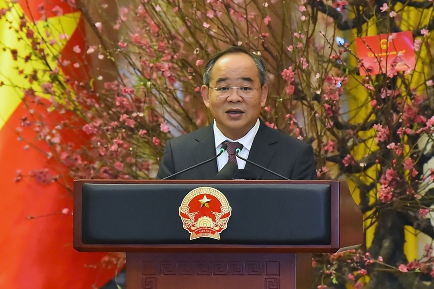 Đồng chí Lê Khánh Hải báo cáo một số nhiệm vụ trọng tâm của Văn phòng Chủ tịch nước. Đồng chí Lê Khánh Hải báo cáo một số nhiệm vụ trọng tâm của Văn phòng Chủ tịch nước.