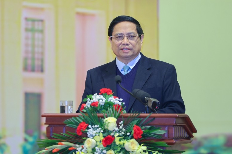 Thủ tướng Chính phủ phát biểu tại hội nghị làm việc với ngành ngân hàng và Ngân hàng Nhà nước sáng ngày 3/2 Thủ tướng Chính phủ phát biểu tại hội nghị làm việc với ngành ngân hàng và Ngân hàng Nhà nước sáng ngày 3/2