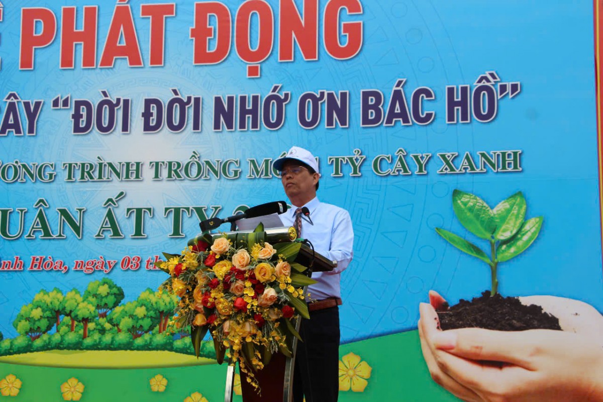 Khánh Hòa phát động Tết trồng cây nhớ ơn Bác Hồ Khánh Hòa phát động Tết trồng cây nhớ ơn Bác Hồ