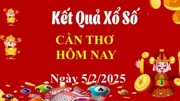 XSCT 5/2, Kết quả xổ số Cần Thơ hôm nay 5/2/2025, KQXSCT