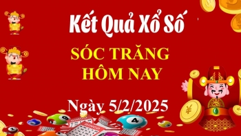 XSST 5/2, Kết quả xổ số Sóc Trăng hôm nay 5/2/2025, KQXSST