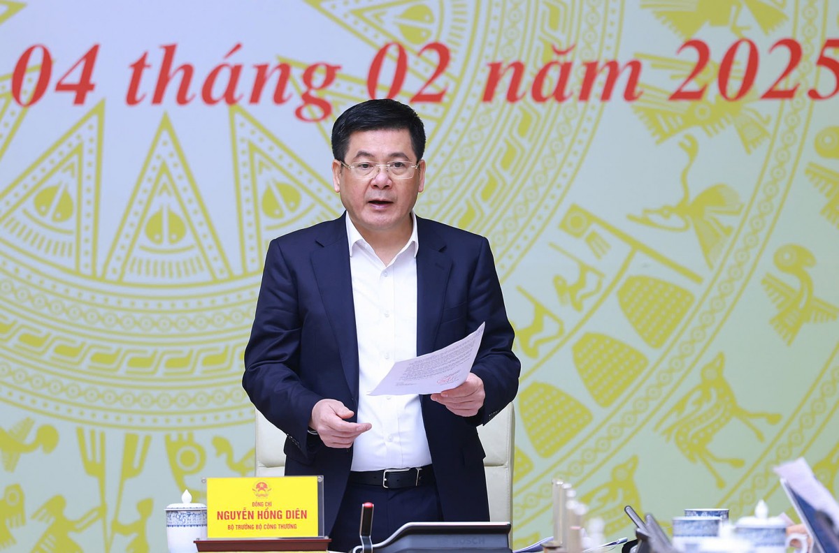 Bộ trưởng Bộ Công Thương Nguyễn Hồng Diên, Phó Trưởng Ban Chỉ đạo xây dựng nhà máy điện hạt nhân. Ảnh: Dương Giang-TTXVN Bộ trưởng Bộ Công Thương Nguyễn Hồng Diên, Phó Trưởng Ban Chỉ đạo xây dựng nhà máy điện hạt nhân. Ảnh: Dương Giang-TTXVN