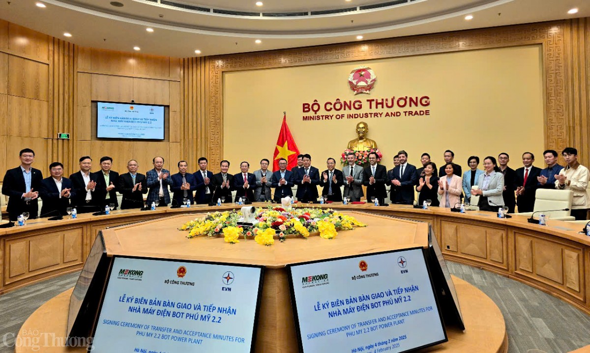 Nhà máy điện Phú Mỹ 2.2 chính thức chuyển giao cho EVN Nhà máy điện Phú Mỹ 2.2 chính thức chuyển giao cho EVN