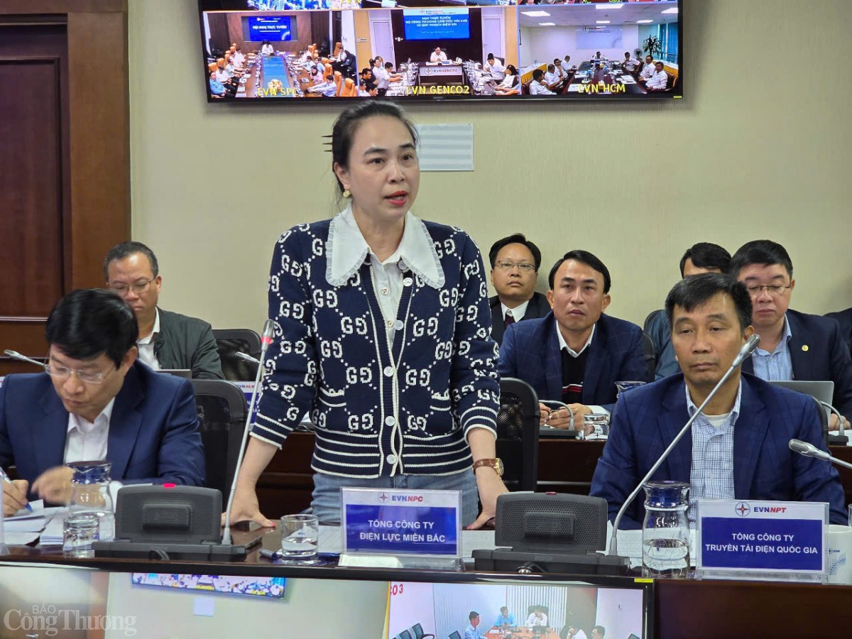 Bộ Công Thương làm việc với EVN về Quy hoạch điện VIII Bộ Công Thương làm việc với EVN về Quy hoạch điện VIII