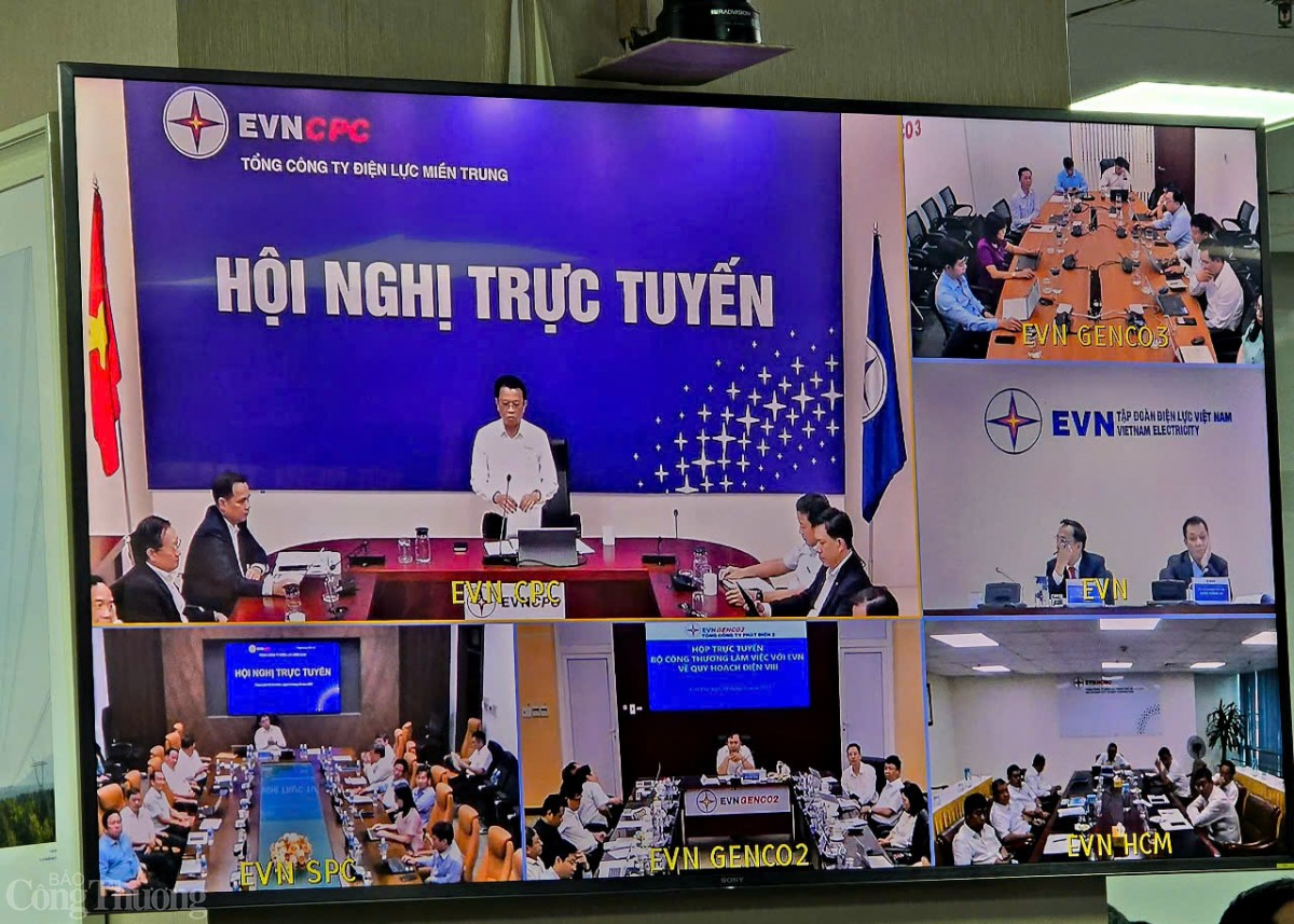 Bộ Công Thương làm việc với EVN về Quy hoạch điện VIII Bộ Công Thương làm việc với EVN về Quy hoạch điện VIII