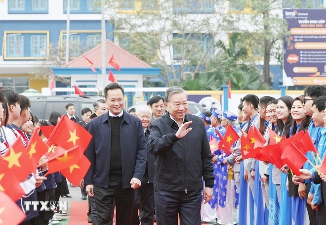 Tổng Bí thư Tô Lâm dự Lễ phát động Tết trồng cây Tổng Bí thư Tô Lâm dự Lễ phát động Tết trồng cây