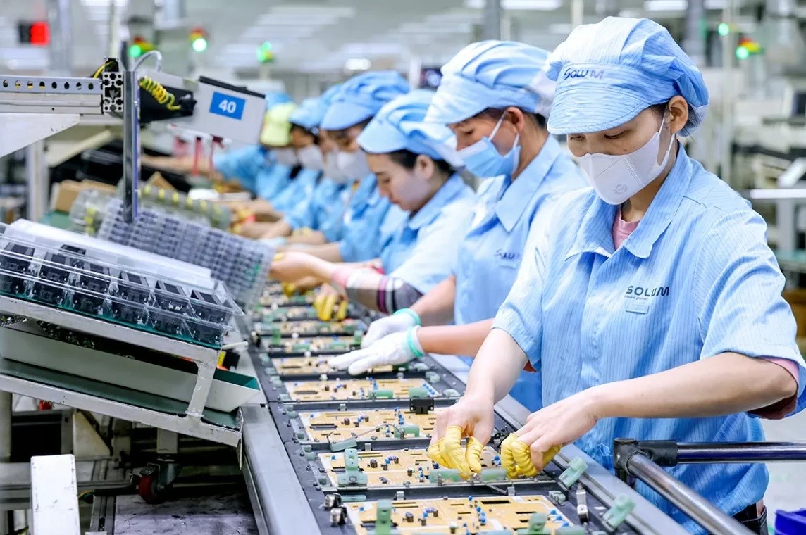 Vĩnh Phúc nỗ lực thực hiện mục tiêu tăng trưởng 2 con số ngay từ những ngày đầu năm 2025. Ảnh: Khánh Linh Vĩnh Phúc nỗ lực thực hiện mục tiêu tăng trưởng 2 con số ngay từ những ngày đầu năm 2025. Ảnh: Khánh Linh
