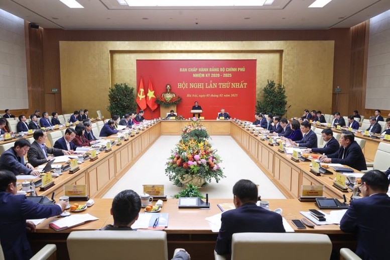 Hội nghị lần thứ nhất Ban Chấp hành Đảng bộ Chính phủ nhiệm kỳ 2020-2025 - Ảnh: VGP/Nhật Bắc Hội nghị lần thứ nhất Ban Chấp hành Đảng bộ Chính phủ nhiệm kỳ 2020-2025 - Ảnh: VGP/Nhật Bắc