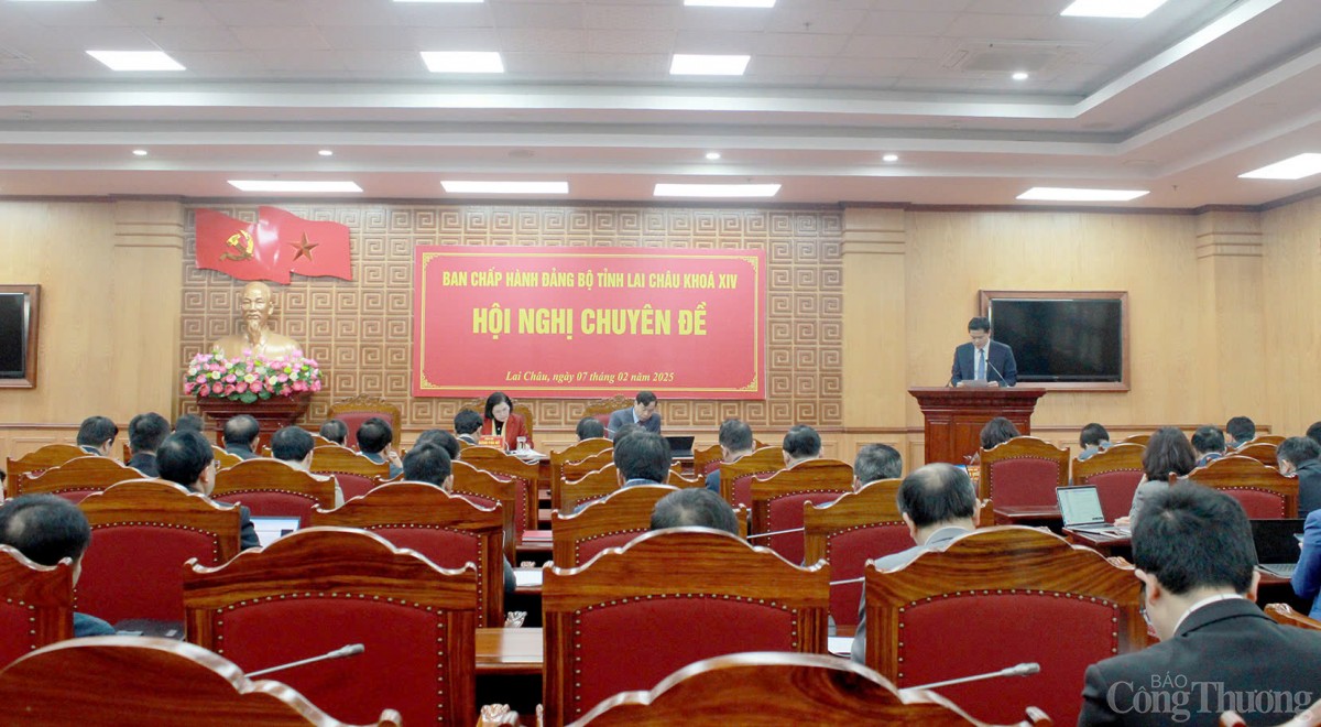 Lai Châu: Hội nghị chuyên đề Ban Chấp hành Đảng bộ tỉnh