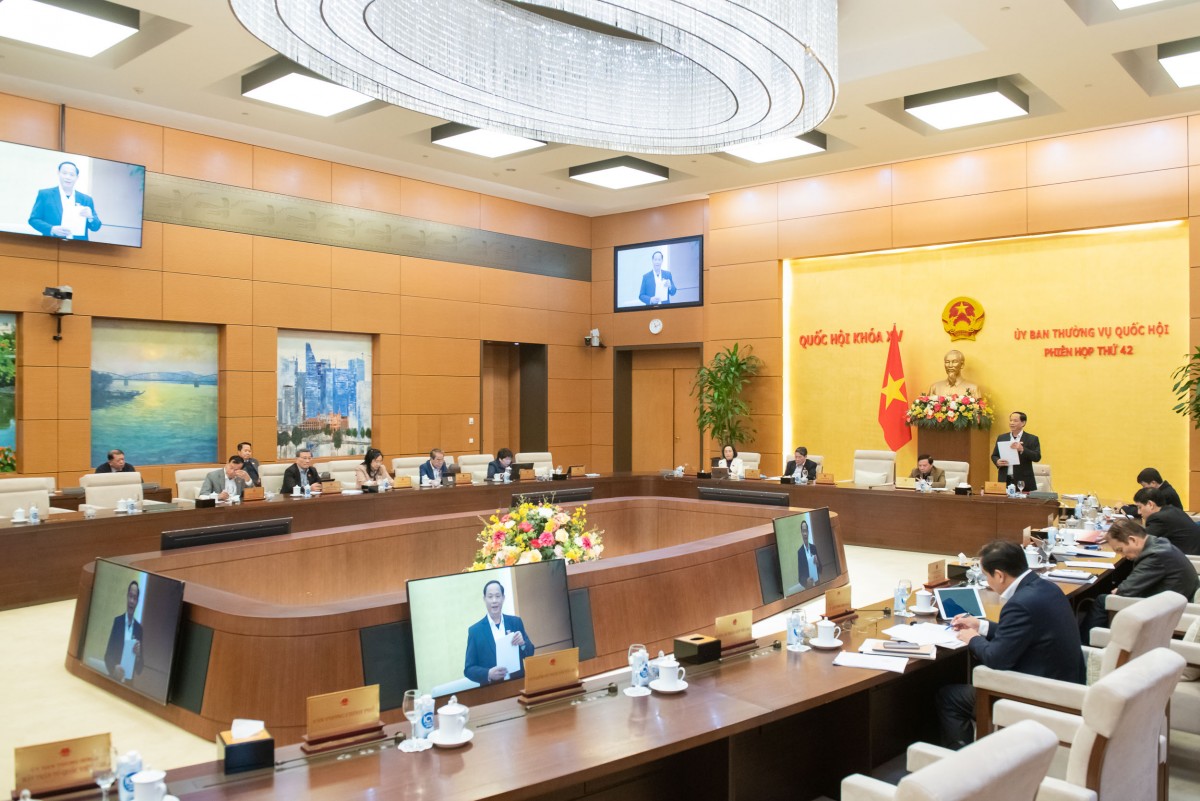 Ủy ban Thường vụ Quốc hội xem xét Báo cáo công tác dân nguyện của Quốc hội tháng 1/2025 Ủy ban Thường vụ Quốc hội xem xét Báo cáo công tác dân nguyện của Quốc hội tháng 1/2025