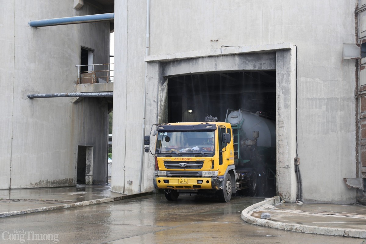 NHiệt điện Duyên Hải - silo rót xỉ NHiệt điện Duyên Hải - silo rót xỉ