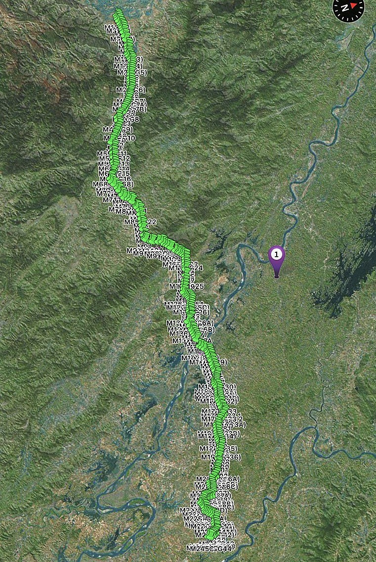 EVNNPT triển khai thi công đường dây 220kV Đô Lương – Nam Cấm EVNNPT triển khai thi công đường dây 220kV Đô Lương – Nam Cấm