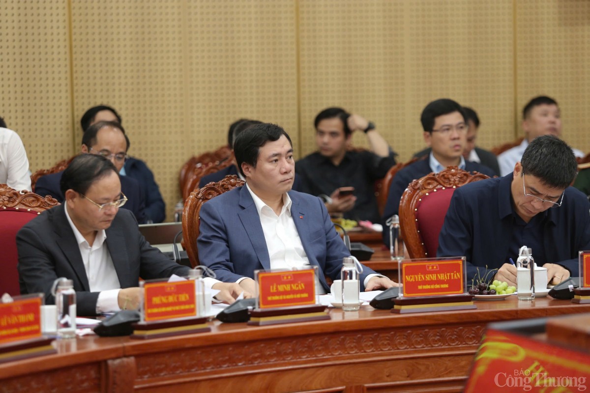 Các đại biểu tham dự buổi làm việc Các đại biểu tham dự buổi làm việc