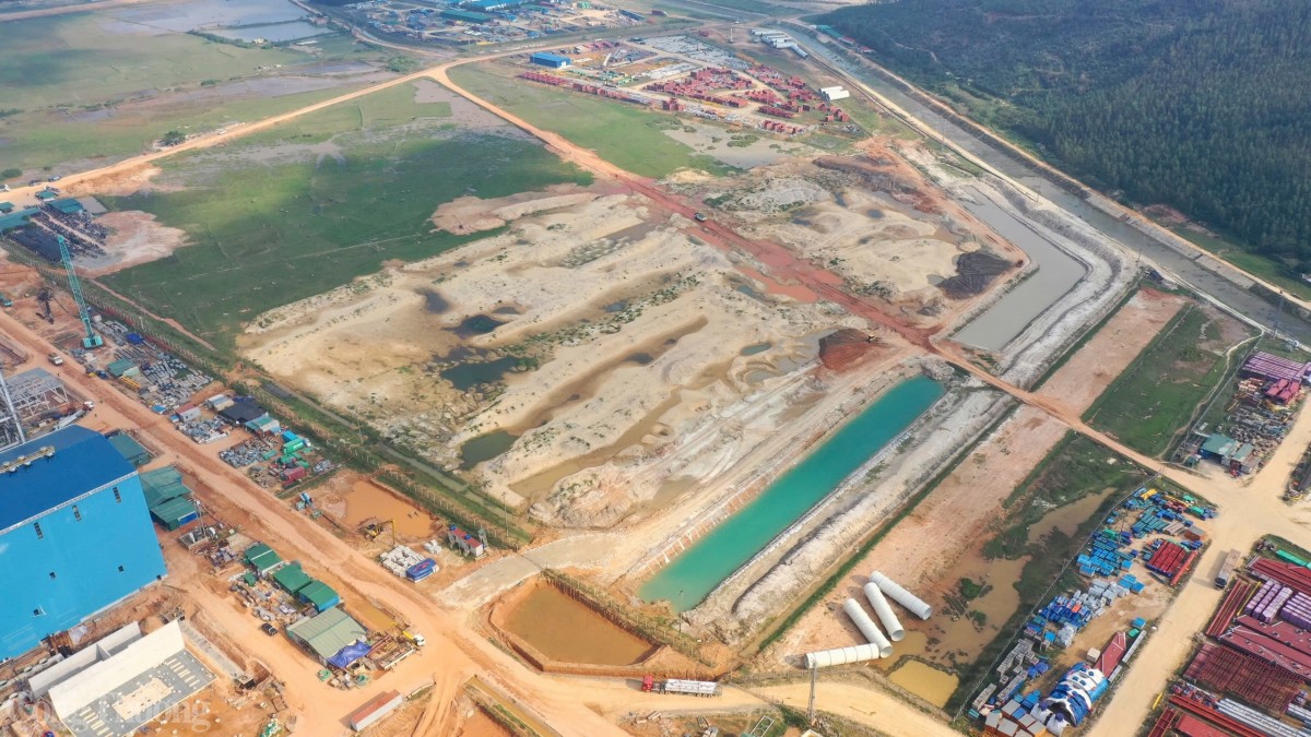 undefined Đại công trường dự án Nhà máy nhiệt điện Quảng Trạch I