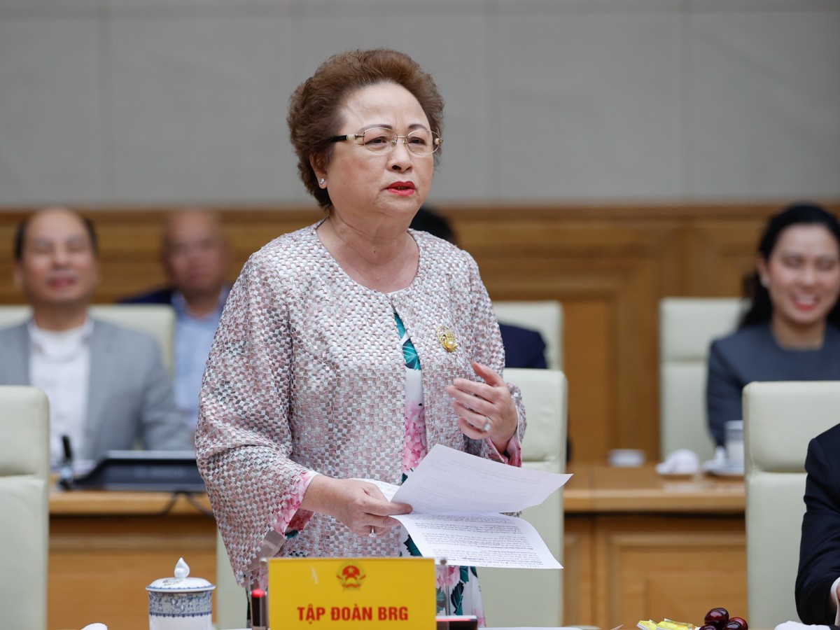 bà Nguyễn Thị Nga, Chủ tịch Tập đoàn BRG 