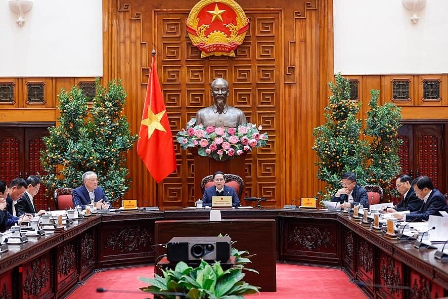 Thủ tướng chủ trì Phiên họp thứ 11 của Ban Chỉ đạo để bàn về đề án sắp xếp hệ thống cơ quan thanh tra tinh, gọn, mạnh, hiệu năng, hiệu lực, hiệu quả - Ảnh: VGP/Nhật Bắc Thủ tướng chủ trì Phiên họp thứ 11 của Ban Chỉ đạo để bàn về đề án sắp xếp hệ thống cơ quan thanh tra tinh, gọn, mạnh, hiệu năng, hiệu lực, hiệu quả - Ảnh: VGP/Nhật Bắc