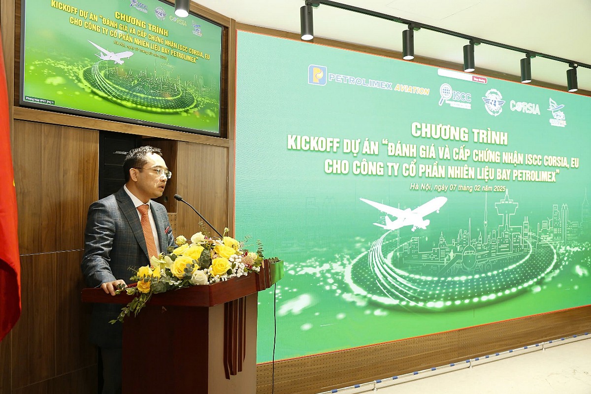 Petrolimex Aviation kickoff dự án ISCC