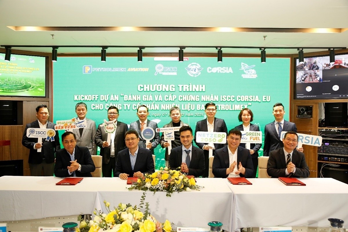 Petrolimex Aviation kickoff dự án ISCC