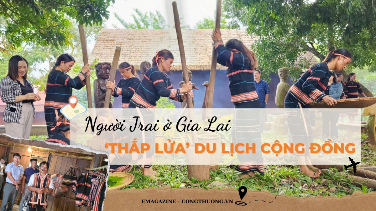 Người Jrai ở Gia Lai ‘thắp lửa’ du lịch cộng đồng