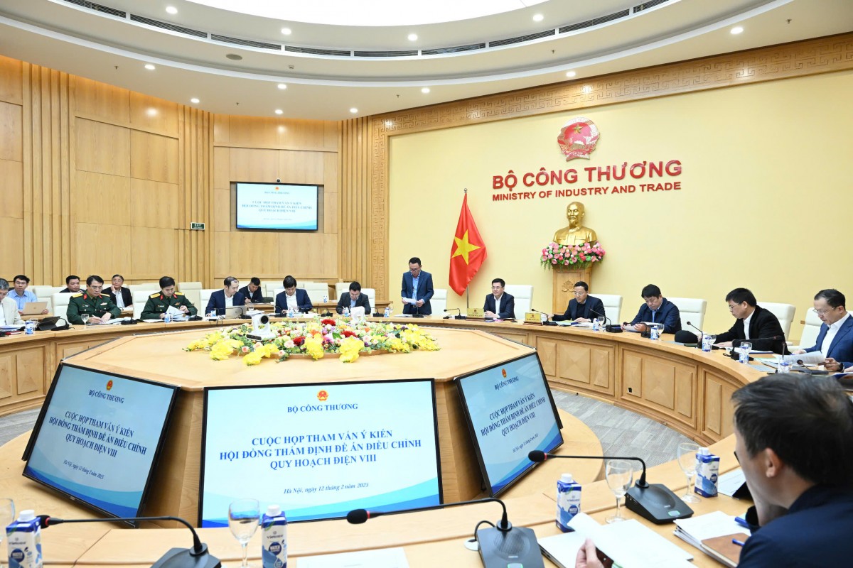 Hội đồng thẩm định đề án Điều chỉnh Quy hoạch điện VIII