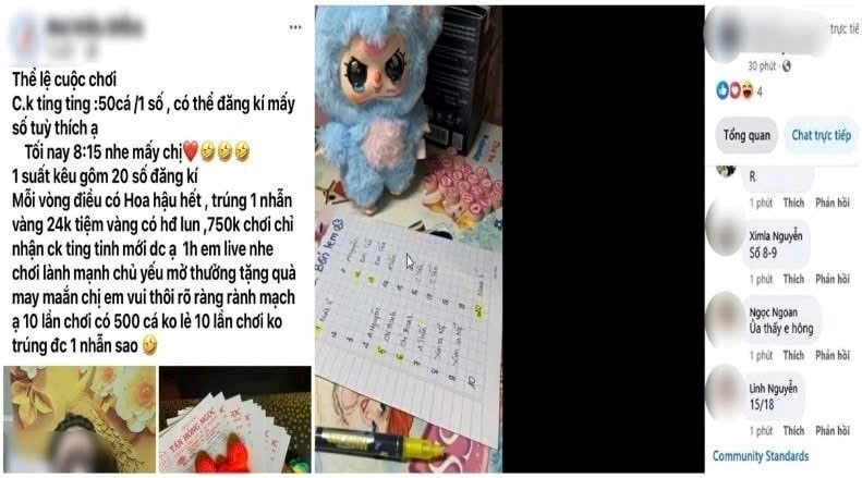 Cẩn trọng với các trò xé túi mù đánh bạc trá hình