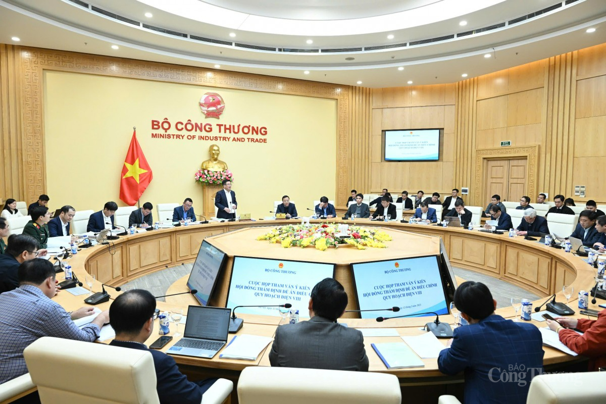 Ảnh: Bộ Công Thương họp Hội đồng thẩm định Quy hoạch điện