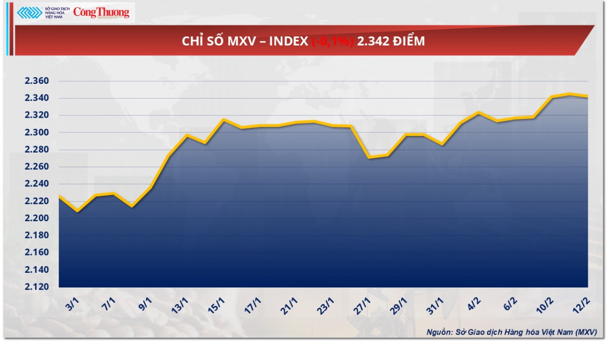 Giá cà phê Robusta thiết lập mức cao kỷ lục