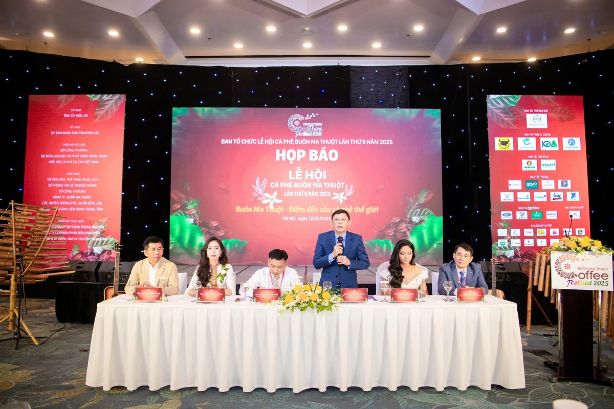 Ban tổ chức Lễ hội Cà phê Buôn Ma Thuột lần thứ 9 năm 2025 đã mang đến những thông tin nổi bật