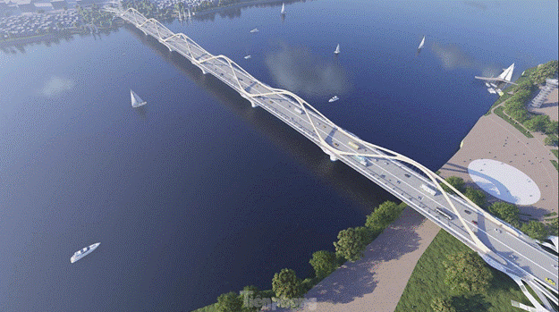 Cầu Trần Hưng Đạo kết nối trực tiếp Gia Lâm - Hà Nội