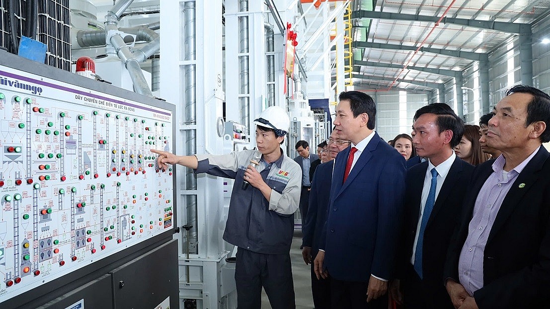 Thanh Hóa gắn biển nhà máy chế biến nông sản xuất khẩu