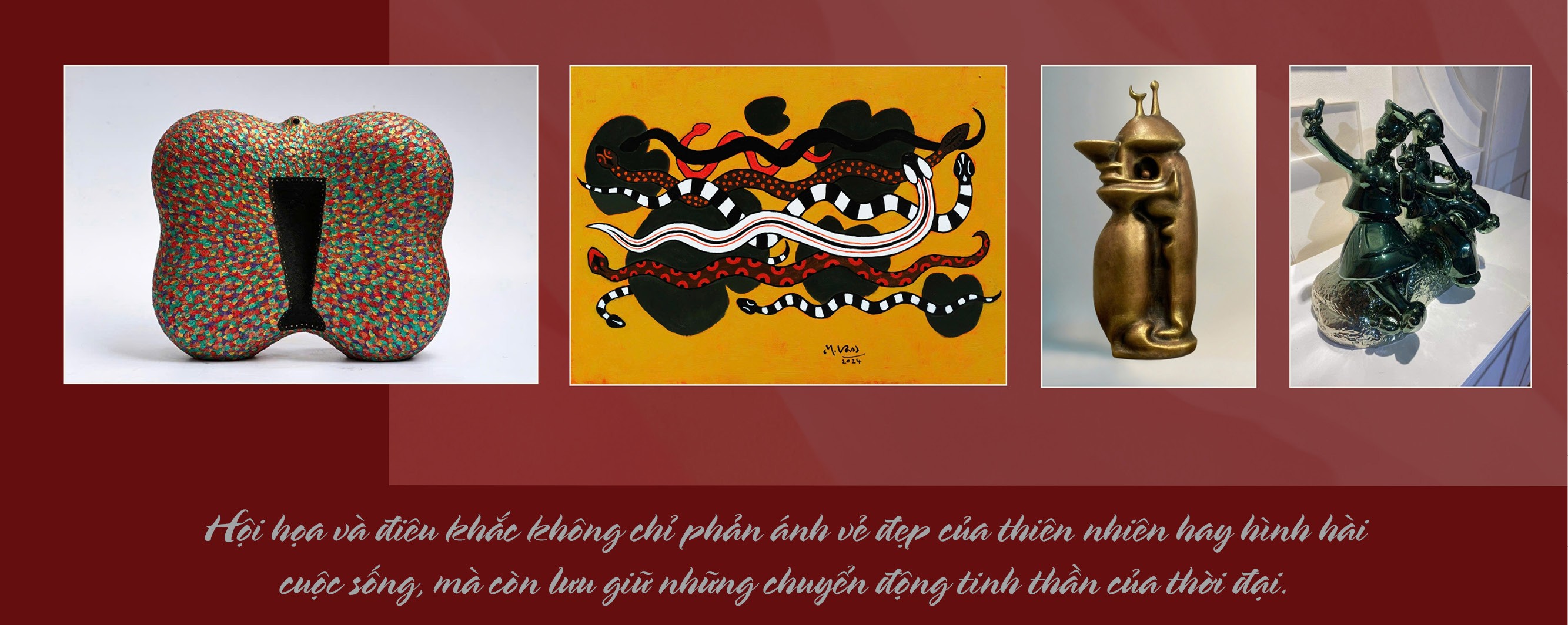 Triển lãm mỹ thuật khai xuân - Nơi nghệ thuật thăng hoa Triển lãm mỹ thuật khai xuân - Nơi nghệ thuật thăng hoa