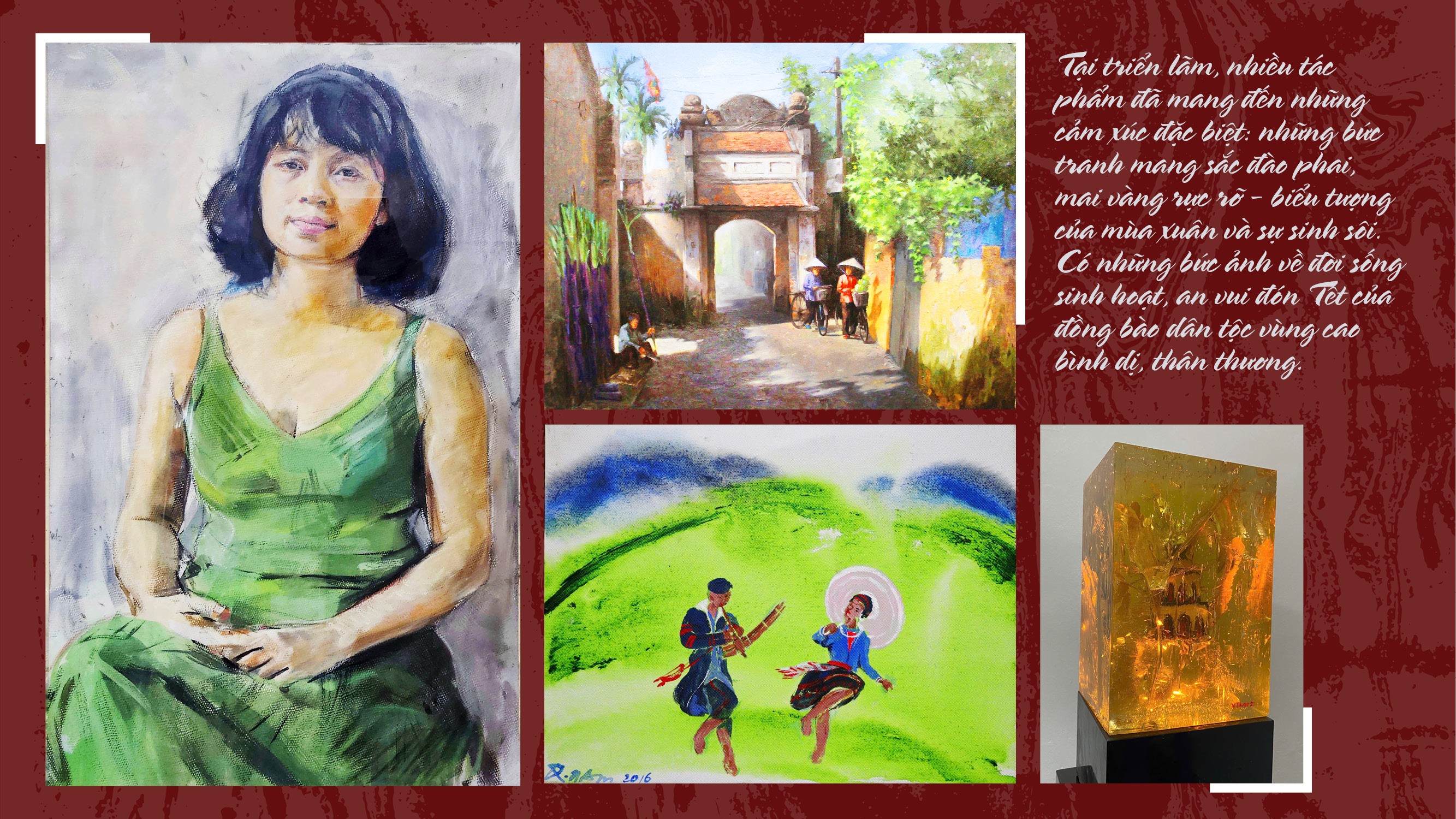 Triển lãm mỹ thuật khai xuân - Nơi nghệ thuật thăng hoa Triển lãm mỹ thuật khai xuân - Nơi nghệ thuật thăng hoa