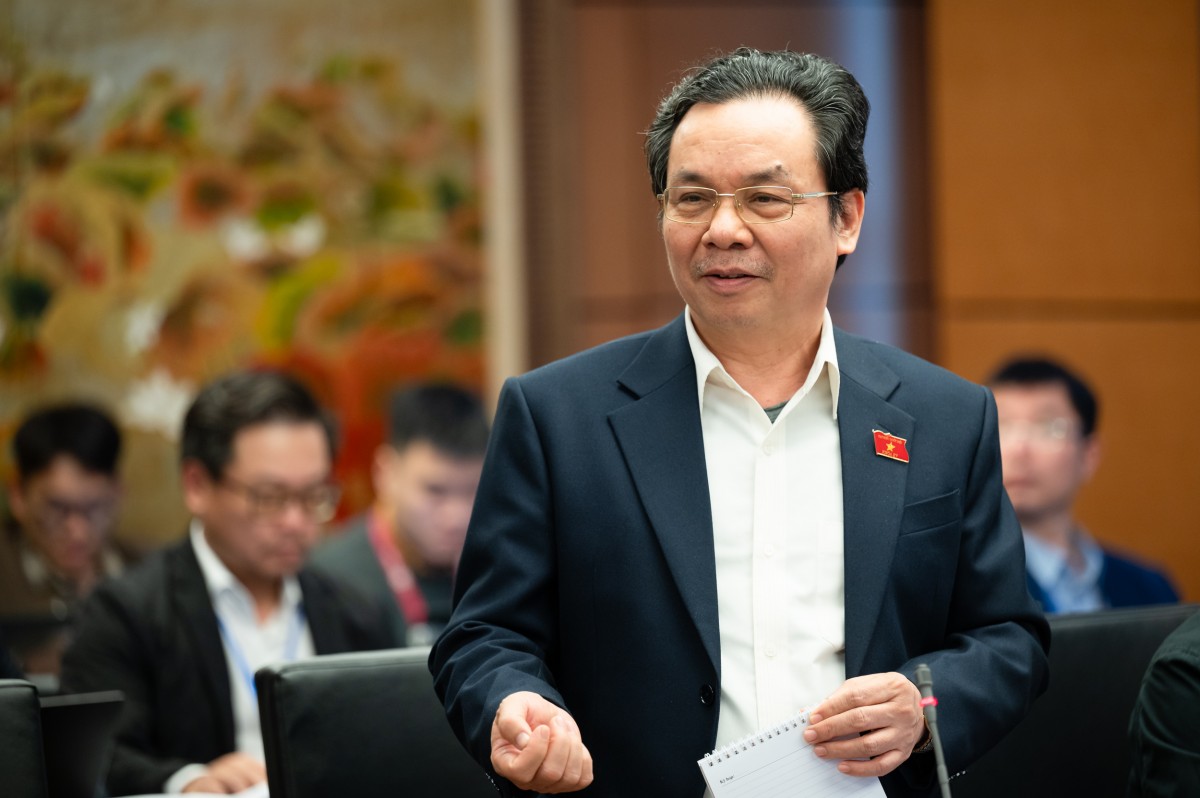 Đại biểu Hoàng Văn Cường - đoàn Hà Nội