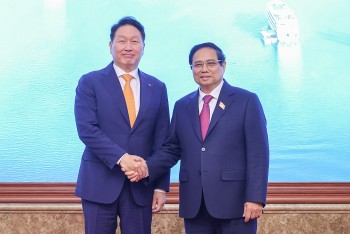 Thủ tướng đề nghị Tập đoàn SK đầu tư vào năng lượng