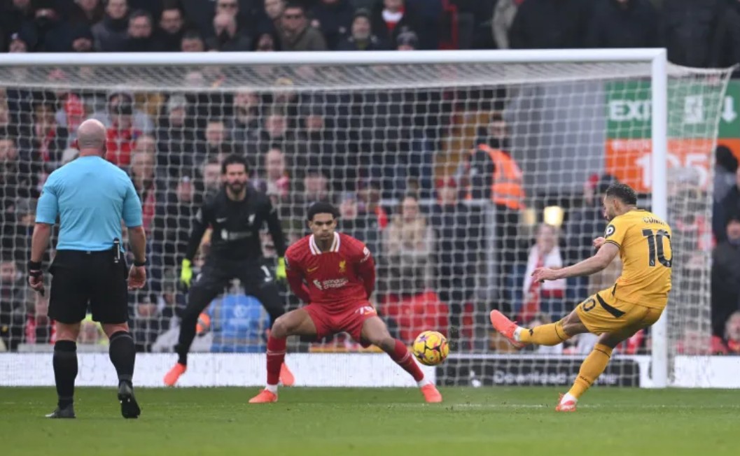 Kết quả trận Liverpool đấu với Wolves, vòng 25 Ngoại hạng Anh Kết quả trận Liverpool đấu với Wolves, vòng 25 Ngoại hạng Anh