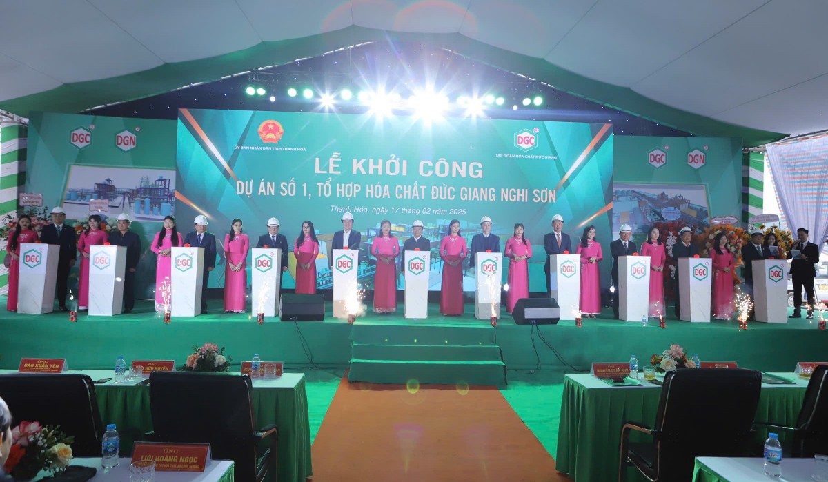 khởi công dự án tỉnh thanh hóa