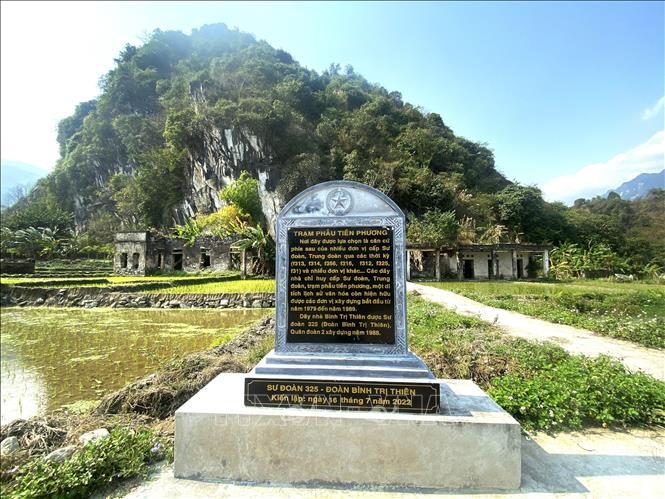 Trạm phẫu tiền phương ở Làng Pinh, xã Thanh Thủy (Vị Xuyên, Hà Giang), chứng tích của một thời khói lửa ở Mặt trận Vị Xuyên. Ảnh tư liệu: TTXVN